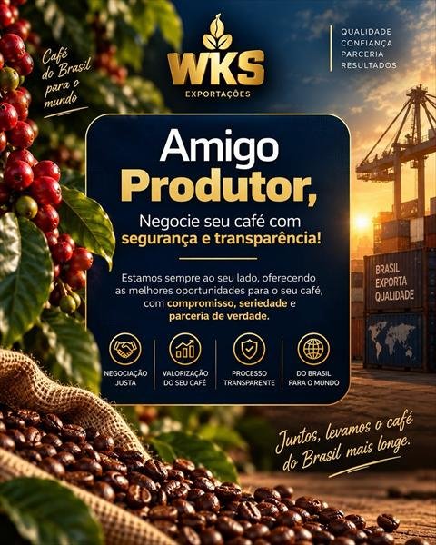 Post: Amigo produtor, negocie seu café com segurança e transparência